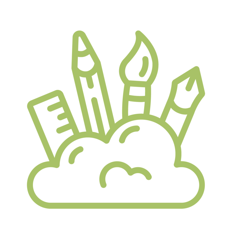 stats icon voor groenontwerpen 10